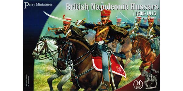 Figurines Napoleonic British Hussars 1808-1815