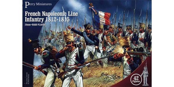 Figurines French Napoleonic Infantry 1812-1815