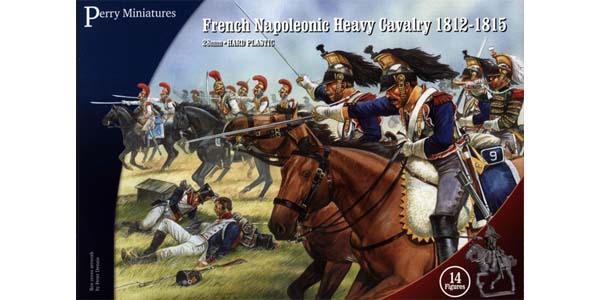 Figurines French Napoleonic Heavy Cavalry 1812-1815