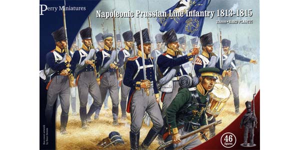 Figurines Napoleonic Prussian Line Infantry 1813-1815