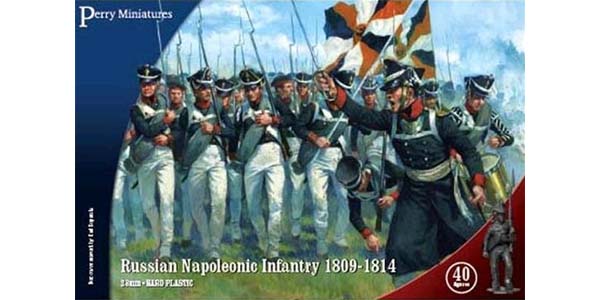 Figurines Russian Napoleonic Infantry 1809-1814
