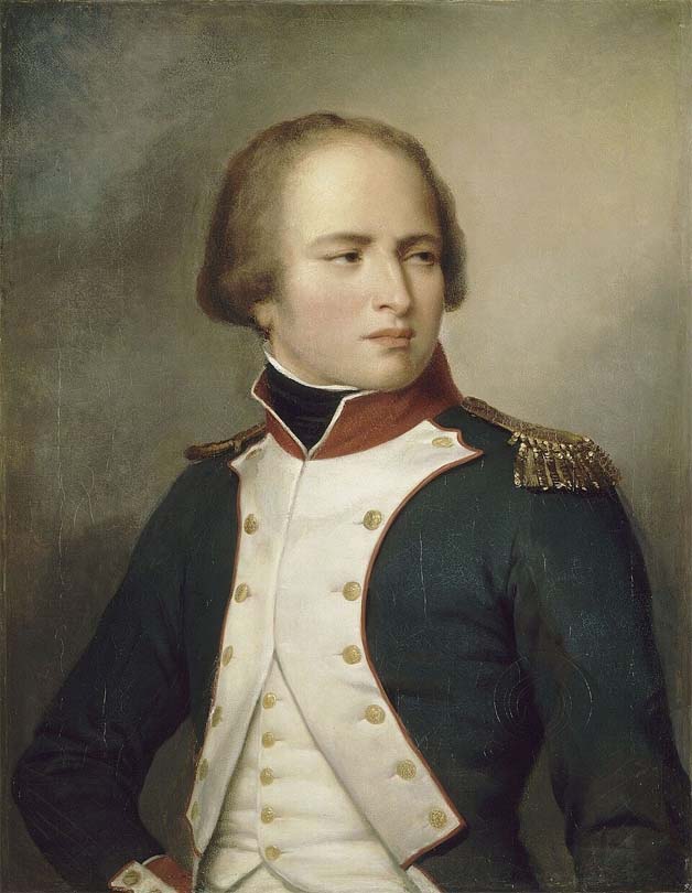Portrait de Louis-Nicolas Davout en uniforme de lieutenant-colonel des volontaires de l'Yonne en 1792, par Alexis-Nicolas Pérignon.