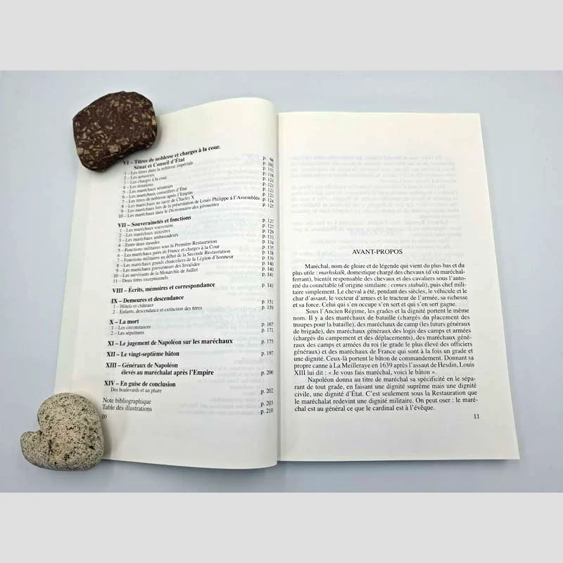 Sommaire deuxième partie chapitres 6 à 14 du Dictionnaire des Maréchaux du Premier Empire.