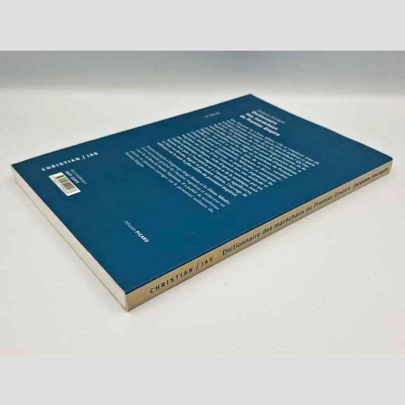 Vue de trois-quarts du livre de Jacques Jourquin montrant l'état des tranches et de la quatrième de couverture.