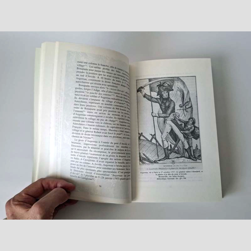 Pages 56 et 57 du livre Augereau - L'enfant maudit de la gloire - Laurence Couturaud