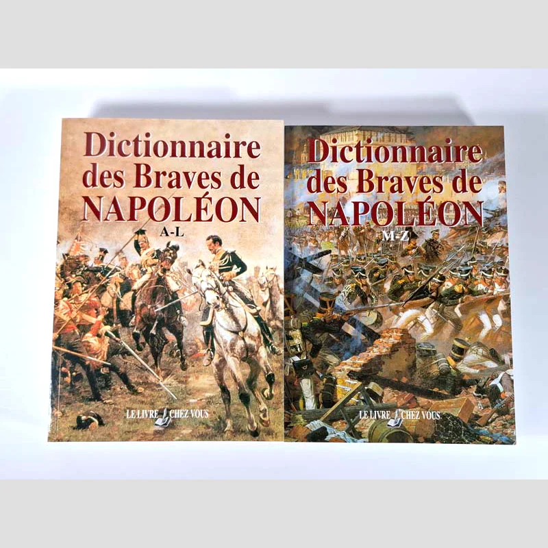 Couvertures du livre Dictionnaire des braves de Napoléon