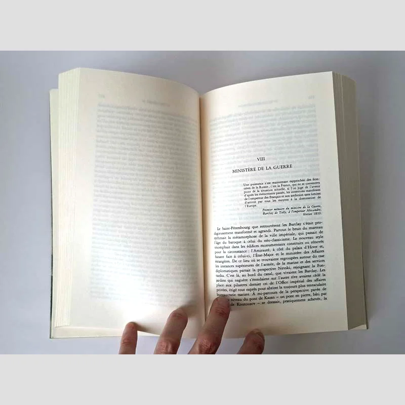 Chapitre VIII du livre Le Général Hiver - Michel Bogdanovitch Barclay de Tolly