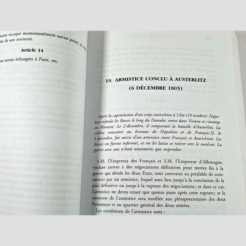 Chapitre 19 du livre Les grands traités de l'Empire (1804-1810) - Tome 2