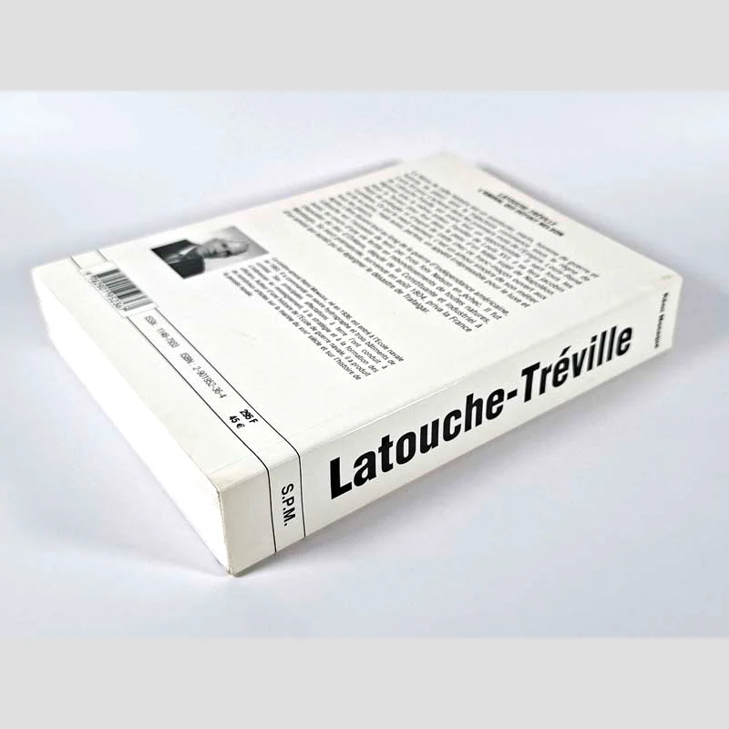 Vue d'ensemble de la quatrième de couverture et de la tranche inférieure du livre Latouche-Tréville - L'amiral qui défiait Nelson