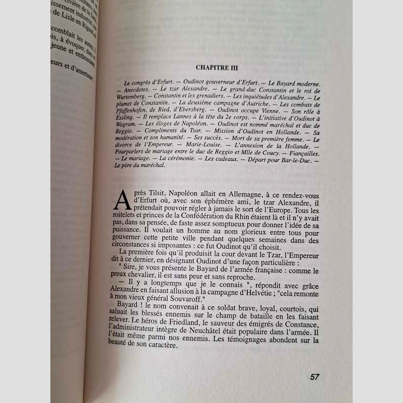 Chapitre III du livre Le maréchal Oudinot - Duc de Reggio (1767-1847)