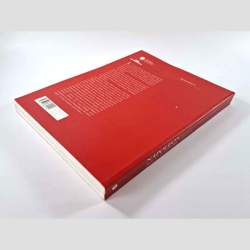 Vue de trois-quarts dos du livre Napoléon - Images et histoire