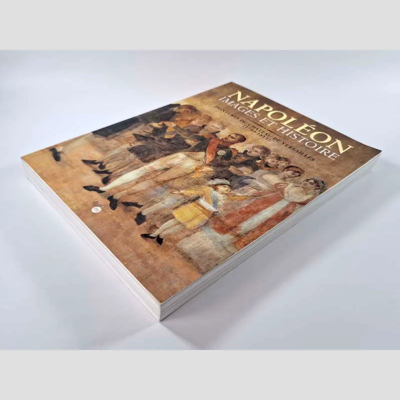 Vue de trois-quarts du livre Napoléon - Images et histoire