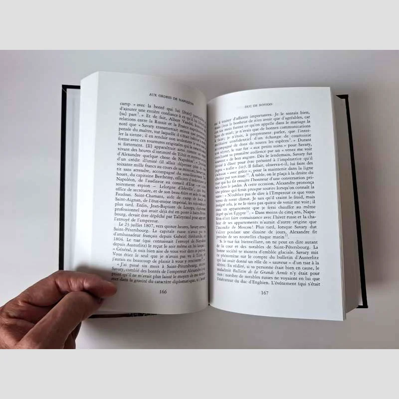 Pages 166 et 167 du livre Savary - Le séide de Napoléon de Thierry Lentz