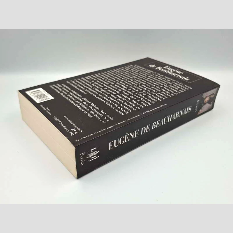 Vue de trois-quarts dos du livre Eugène de Beauharnais - De Joséphine à Napoléon de Jean Autin