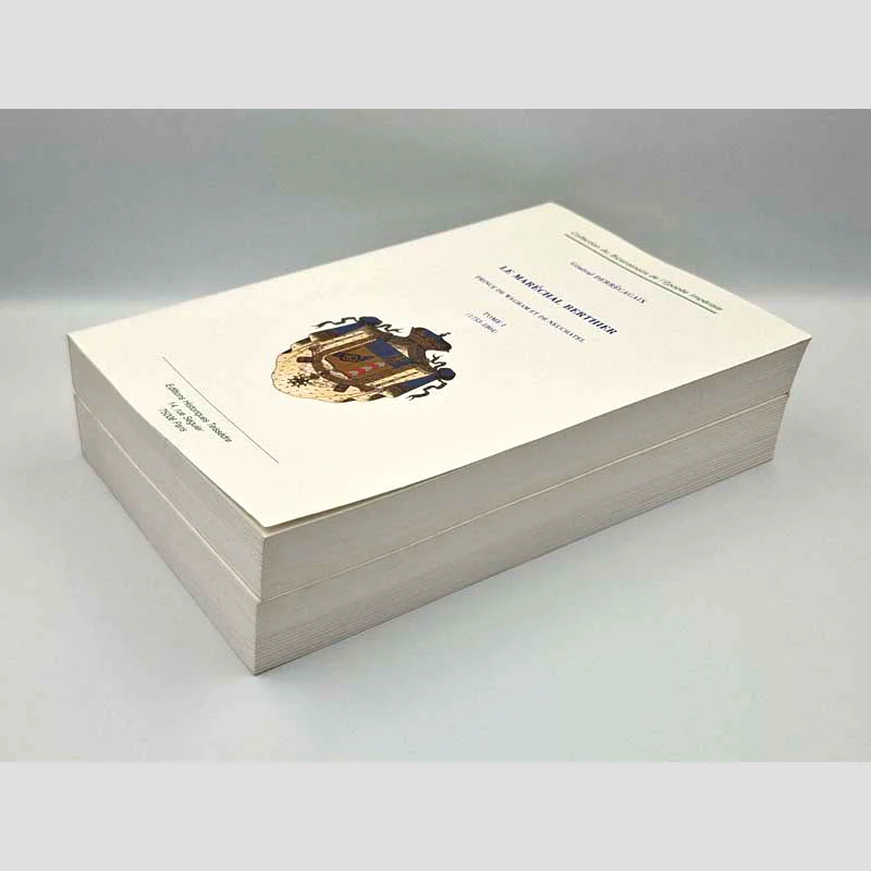Vue de trois-quarts du livre Le maréchal Berthier - Prince de Wagram et de Neuchatel de Victor-Bernard Derrécagaix
