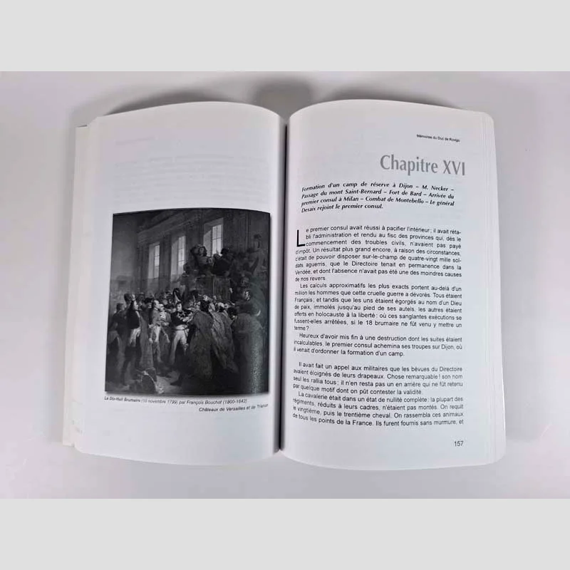 Chapitre XVI du livre Les Mémoires du Duc de Rovigo en 8 volumes
