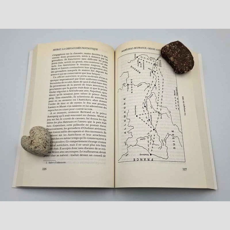 Pages 126 et 127 du livre Murat de Frédéric Hulot