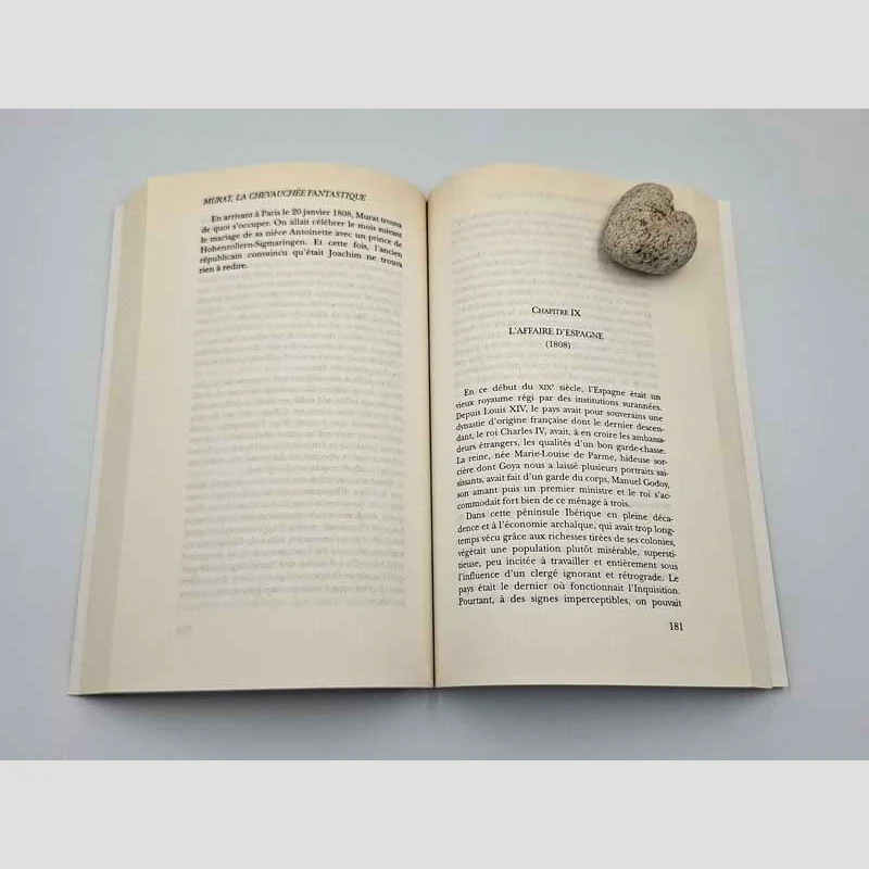 Pages 180 et 181 du livre Murat de Frédéric Hulot