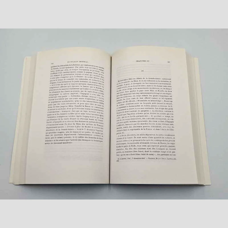 Pages 338 et 339 du livre Le Soldat Impérial de Jean Morvan