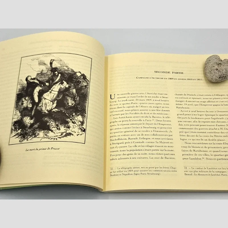 Pages 30 et 31 du livre Journal d'un commissaire des guerres pendant le Premier Empire 1806-1821 - Alexandre Bellot de Kergorre